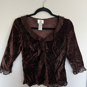 Animal Print Top